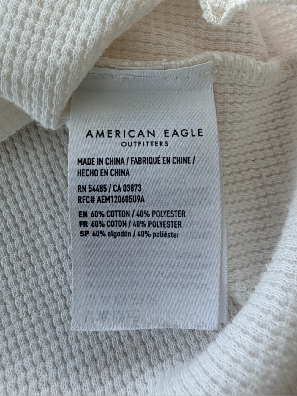 American Eagle Celestial Sun & Moon Graphic Baby Tee Size Small - Picture 5 of 8